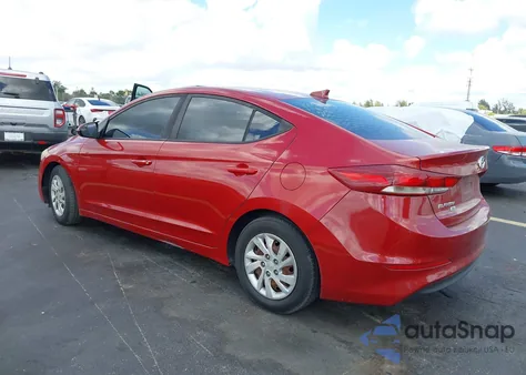 2017 Hyundai Elantra Se from USA, damaged, VIN KMHD74LF4HU367603
